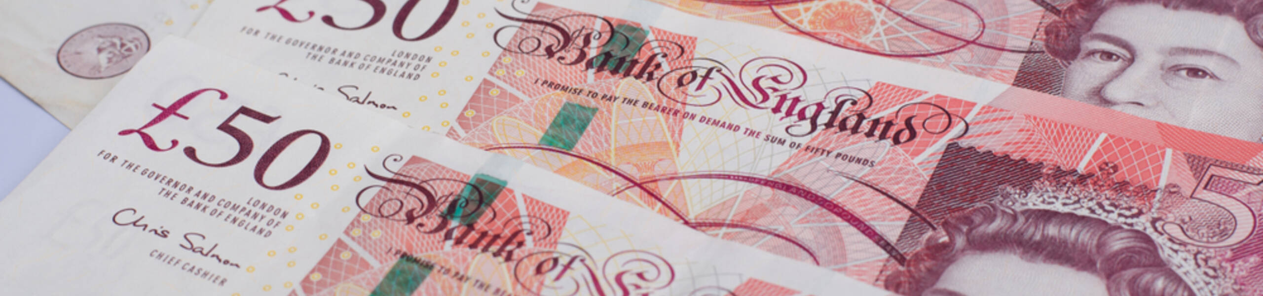 British pound is currently gaining value